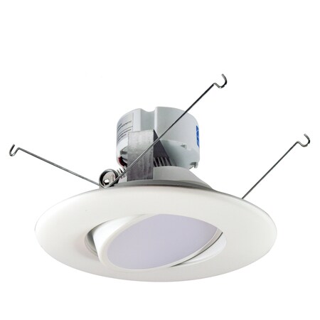 Nora Lighting 5/6 Onyx Retrofit LED, Round Adjustable Reflector, 750lm, 12.5W, 4000K, 90+ NOX-563440WW